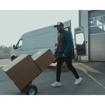 WÓZEK TRANSPORTOWY SCHODOWY MŁYNARKA PLATFORMA TRANSPORTOWA 2W1 100/150KG