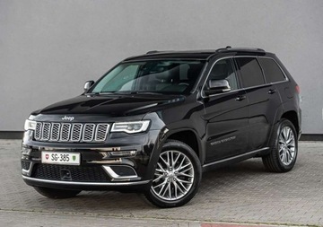 Jeep Grand Cherokee IV Terenowy Facelifting 2016 3.0 CRD 250KM 2018 Jeep Grand Cherokee SUMMIT 3.0D 250Ps Ledy Xenony Panorama Radar Navi Skor, zdjęcie 3