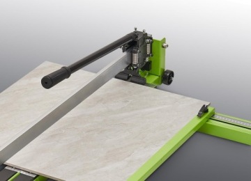 СТАНОК ДЛЯ РЕЗКИ ТЕРРАКОТОВОЙ ПЛИТКИ С ЛАЗЕРНОЙ 800 ММ РУЧНОЙ ГИЛЬОТИНОЙ