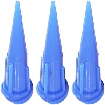 3szt IGŁA DOZOWNICZA PLASTIKOWA PASTY 22G 0,72mm