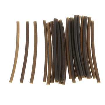 25szt Rig Tube Carp Fishing Shrink Rig Sleeve M