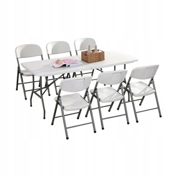 НАБОР ДЛЯ КЕЙТЕРИНГА САДОВЫЙ СТОЛ НАБОР СКАМЬЕК 180см БАНКЕТНЫЙ ДЛЯ САДА