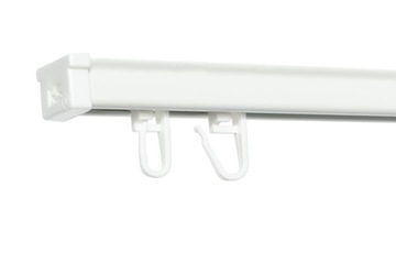 Карниз одинарный белый ZS-150 Creativa