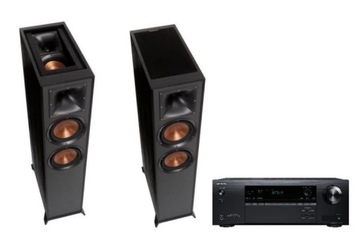 ONKYO TX-NR5100 Amplituner kinowy 7.2 + Klipsch R-625 FA Kolumny z Atmos