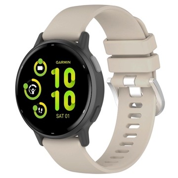 Silikonowy pasek Bizon do smartwatcha Garmin Vivoactive 5, opaska