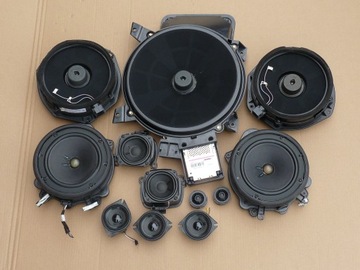 AUDI A8 D3 GŁOŚNIK GŁOŚNIKI SUBWOOFER BOSE KPL