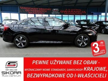 Honda Civic X Sedan 4d Facelifting 1.5 VTEC TURBO 182KM 2019 Honda Civic TYLKO 49tyś KM Kraj 1wł BEZWYP 182KM