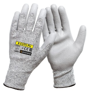 RĘKAWICE OCHRONNE ANTYPRZECIĘCIOWE X-CUT5 PU