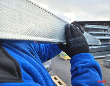 Прочные перчатки, защитные ПОЛИУРЕТАНОВЫЕ рабочие перчатки, точность 8