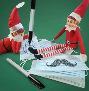 ЭЛЬФ НА ПОЛКЕ ПИКАП ЭЛЬФА ФИГУРКА ГНОКА РОЖДЕСТВЕНСКИЙ АДВЕНТ