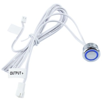 КОНТРОЛЛЕР СЕНСОРНОГО ВЫКЛЮЧАТЕЛЯ КОНТРОЛЛЕР СВЕТОДИОДОВ + ДИММЕР 12В 24В 6А - ЧЕРНЫЙ