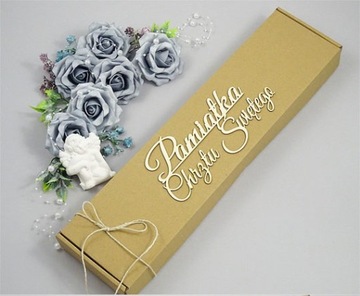 КРЕЩЕННАЯ СВЕЧА, КРЕЩЕННЫЙ ШАПОЧКА, ЭКО КОРОБКА