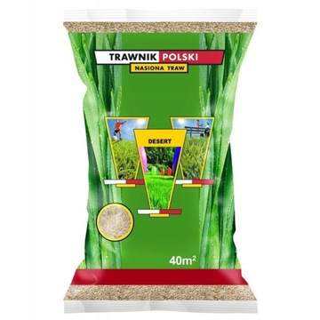 Nasiona Trawy Trawnik Polski Desert 1 kg