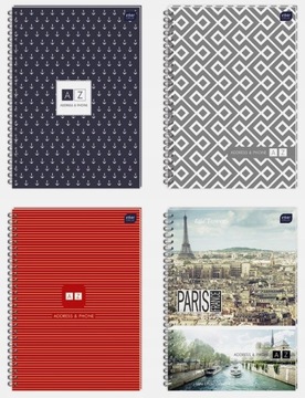 Блокнот индексный формата А5 в твердом переплете ШАНС