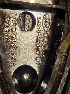 KIA CEED II 12- ZNAK ZNAKY LOGO 86310-A2000