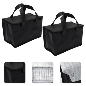 Zipper Food Delivery Bag Izolacja zewnętrzna