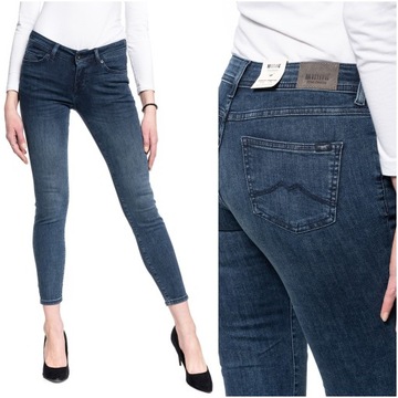 Damskie spodnie jeansowe Mustang JASMIN JEGGINGS W28 L32