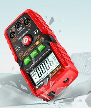 АВТОМАТИЧЕСКИЙ МУЛЬТИМЕТР ANENG M108PRO+CASE+ МЕТР