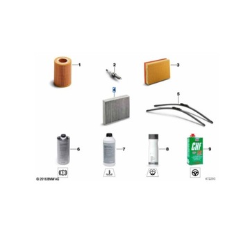 BMW OE 64319195194 FILTR KABINA