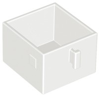 Lego Duplo Szuflada 4891 4171347 Biały 1szt U