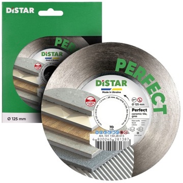 Tarcza diamentowa 125mm Distar Perfect do gresu