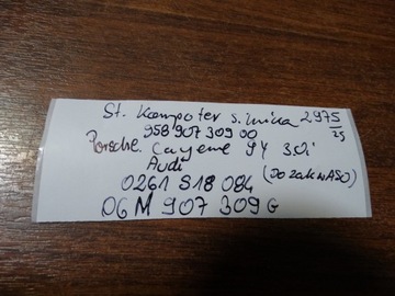 IDEÁLNÍ MODUL JEDNOTKA MOTORU CAYENNE 9Y AUDI 1