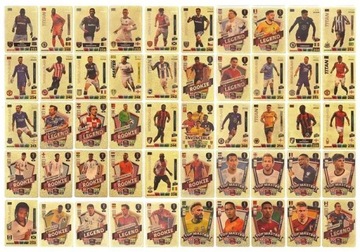 100 шт. золотые футбольные карточки FIFA Football Stars в подарок на Мундиаль