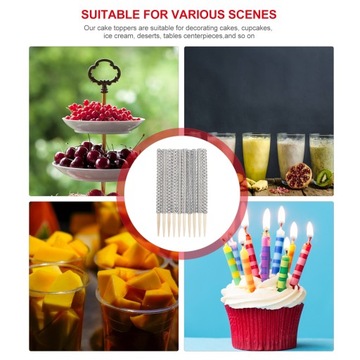 Коктейльные палочки Зубочистки Деревянные украшения для напитков