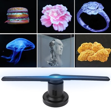 ПРОЕКТОР С 3D ГОЛОГРАММОЙ 420 ММ 224LED