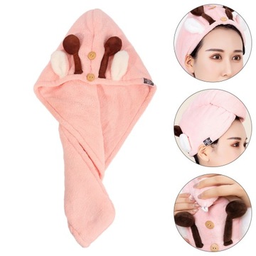 Dry Hair Cap Hair Dry Wraps Czepek pod prysznic