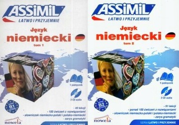 Język niemiecki łatwo i przyjemnie Tom 1 +2