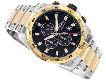 MĘSKI ZEGAREK FESTINA F20562/4 CHRONO SPORT 100M STOPER