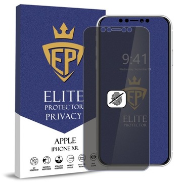 FOLIA 5D ANTYSZPIEGOWSKA DO APPLE IPHONE XR MATOWA MegaPack 4w1 ORYGINAŁ