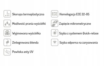 ORIGINE Kask Otwarty Palio INTERCOM BLUETOOTH XXL