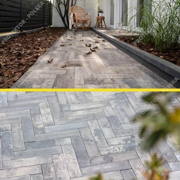 Декоративный куб METRIK, толщина 6 см, бетонное покрытие, садовая дорога