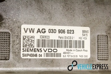 JEDNOTKA MOTORU SKODA FABIA I SEDAN (6Y3) 03D906023 1.4L GASOLINE 44KW