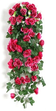 Цветущая роза Искусственные цветы Подвесная гирлянда