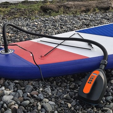 POMPA NADMUCHIWANA ELEKTRYCZNA POMPA POWIETRZA 12V SUP DO DESKI SUP
