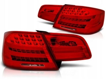 LAMPY TYLNE BMW E92 09.06-03.10 RED WHITE LED BAR