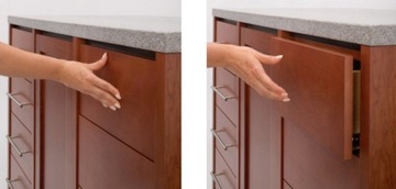 НАЖИМАЙТЕ ДЛЯ ОТКРЫТИЯ МЕБЕЛЬНЫЕ НАПРАВЛЯЮЩИЕ ДЛЯ ЯЩИКОВ 350 35