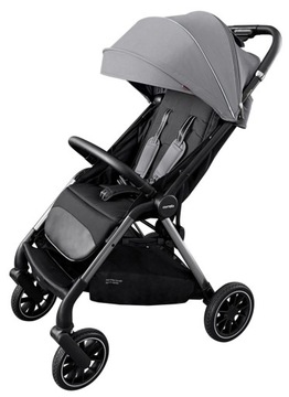 DELTA Carrello wózek dziecięcy spacerowy do 22kg, waży 8,4kg - Flint Grey