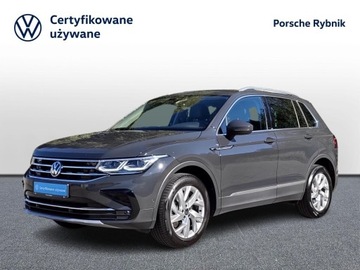 Volkswagen Tiguan II SUV Facelifting 2.0 TSI 190KM 2022 Volkswagen Tiguan 2.0TSI 190KM ACC 4x4 SalonPL Ele