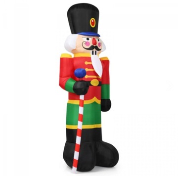 Dmuchany dziadek do orzechów DEKORACJA