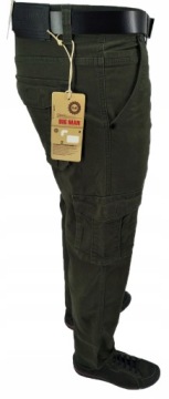 Мужские брюки зеленые оливки W38: 96-98 см.