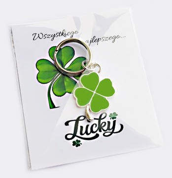 БРЕЛОК ДЛЯ КЛЕВЕРА – НА УДАЧУ КЛИЕНТУ