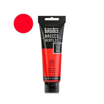 Farba akrylowa Liquitex 118ml 983 Fluo Red