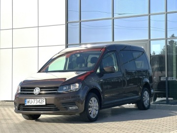 Volkswagen Caddy IV Kombi Maxi 2.0 TDI SCR BlueMotion Technology 102KM 2017 Volkswagen Caddy Polski salon! 1 Ręka, 7 osób!, zdjęcie 2