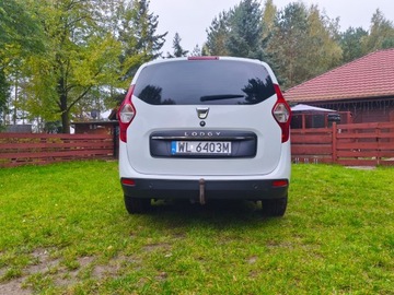 Dacia Lodgy Minivan Facelifting 1.6 SCe 102KM 2019 DACIA LODGY 1.6 LPG, 80kW, SALON PL,I WŁAŚCICIEL, SERWIS ASO, FV VAT,7-osób, zdjęcie 5
