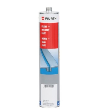 WURTH Klej struktur. + szczeliwo FAST CZARNE 300ML