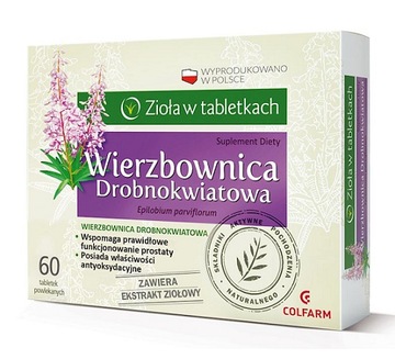 Colfarm Wierzbownica Drobnokwiatowa 60 tabletek